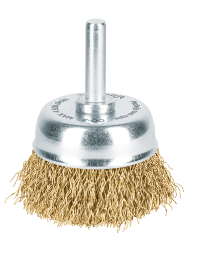[4811571] GRATA COPA ONDULADA C/ ESPIGO 1/4" X 1, 3/4" TRUPER 11571 CO-2