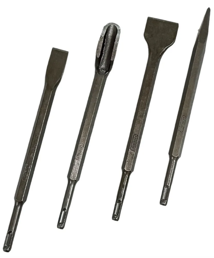 [50BCT401] JUEGO Cinceles SDS PLUS 4 PZAS. UYUSTOOLS BCT401