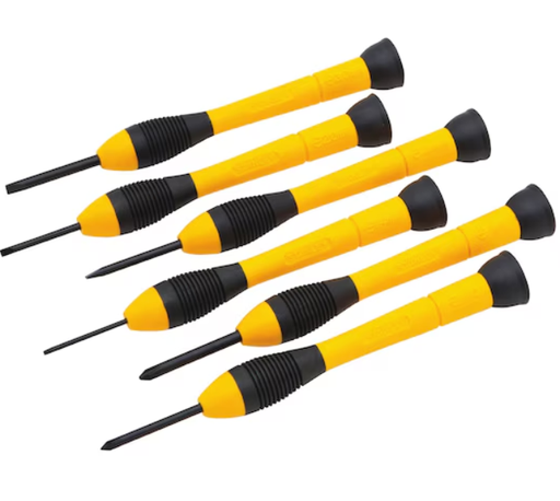 [3366052] JUEGO DESTORNILLADOR DE PRECISION 6 PZAS STANLEY 66-052