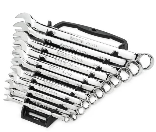 [4709021] JUEGO LLAVE MIXTA 1/4"- 7/8" 11 PZAS SATA 09021