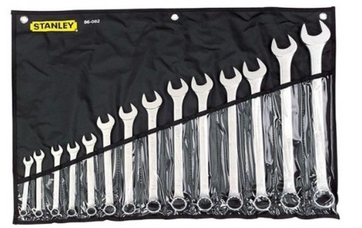 [3386082] JUEGO LLAVE MIXTA 10mm-32mm 14 PZAS. STANLEY 86-082